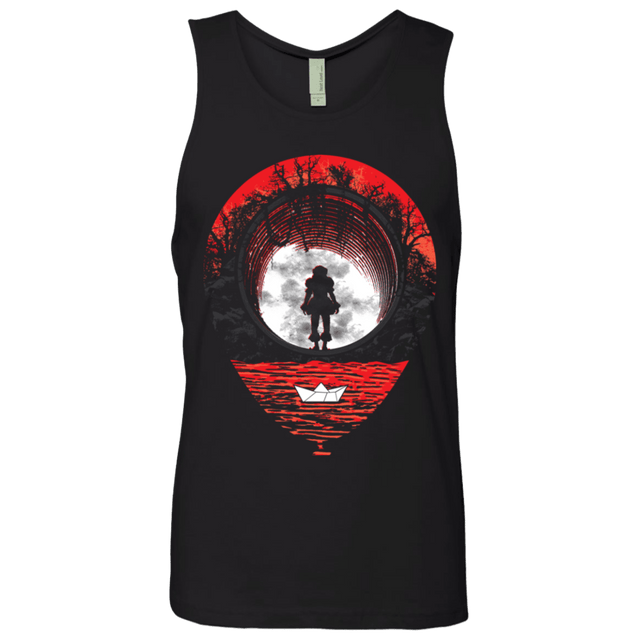 T-Shirts Black / S Fear The Clown Men's Premium Tank Top