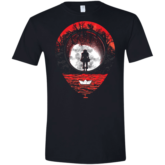 T-Shirts Black / X-Small Fear The Clown Men's Semi-Fitted Softstyle