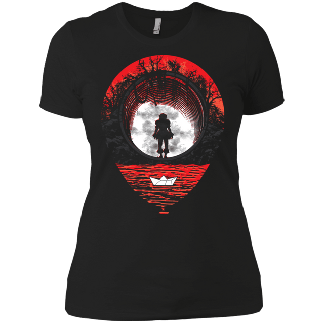 T-Shirts Black / X-Small Fear The Clown Women's Premium T-Shirt