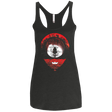 T-Shirts Vintage Black / X-Small Fear The Clown Women's Triblend Racerback Tank