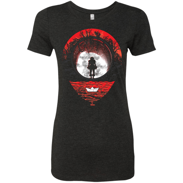 T-Shirts Vintage Black / S Fear The Clown Women's Triblend T-Shirt