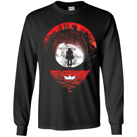 T-Shirts Black / YS Fear The Clown Youth Long Sleeve T-Shirt
