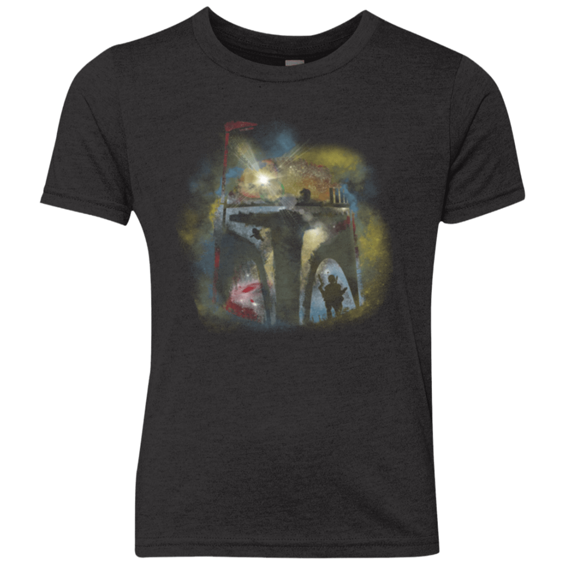 T-Shirts Vintage Black / YXS Fear the Hunter Youth Triblend T-Shirt