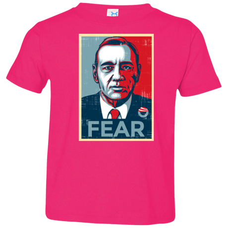 T-Shirts Hot Pink / 2T fear Toddler Premium T-Shirt
