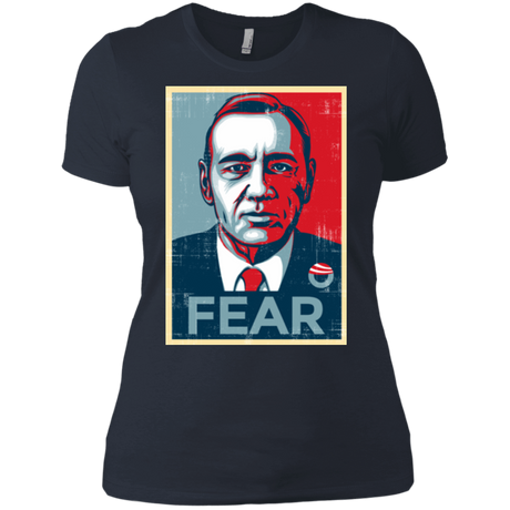 T-Shirts Indigo / X-Small fear Women's Premium T-Shirt