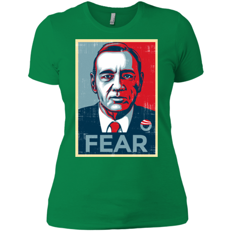T-Shirts Kelly Green / X-Small fear Women's Premium T-Shirt