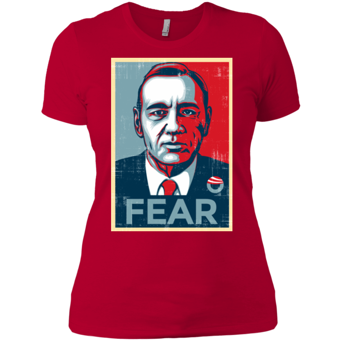 T-Shirts Red / X-Small fear Women's Premium T-Shirt