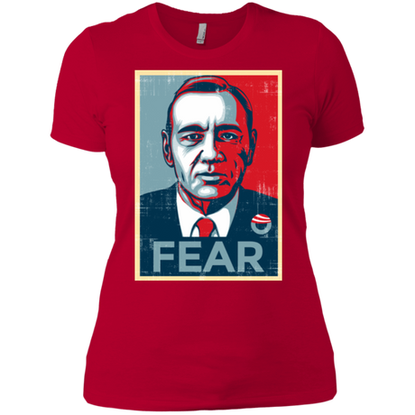 T-Shirts Red / X-Small fear Women's Premium T-Shirt