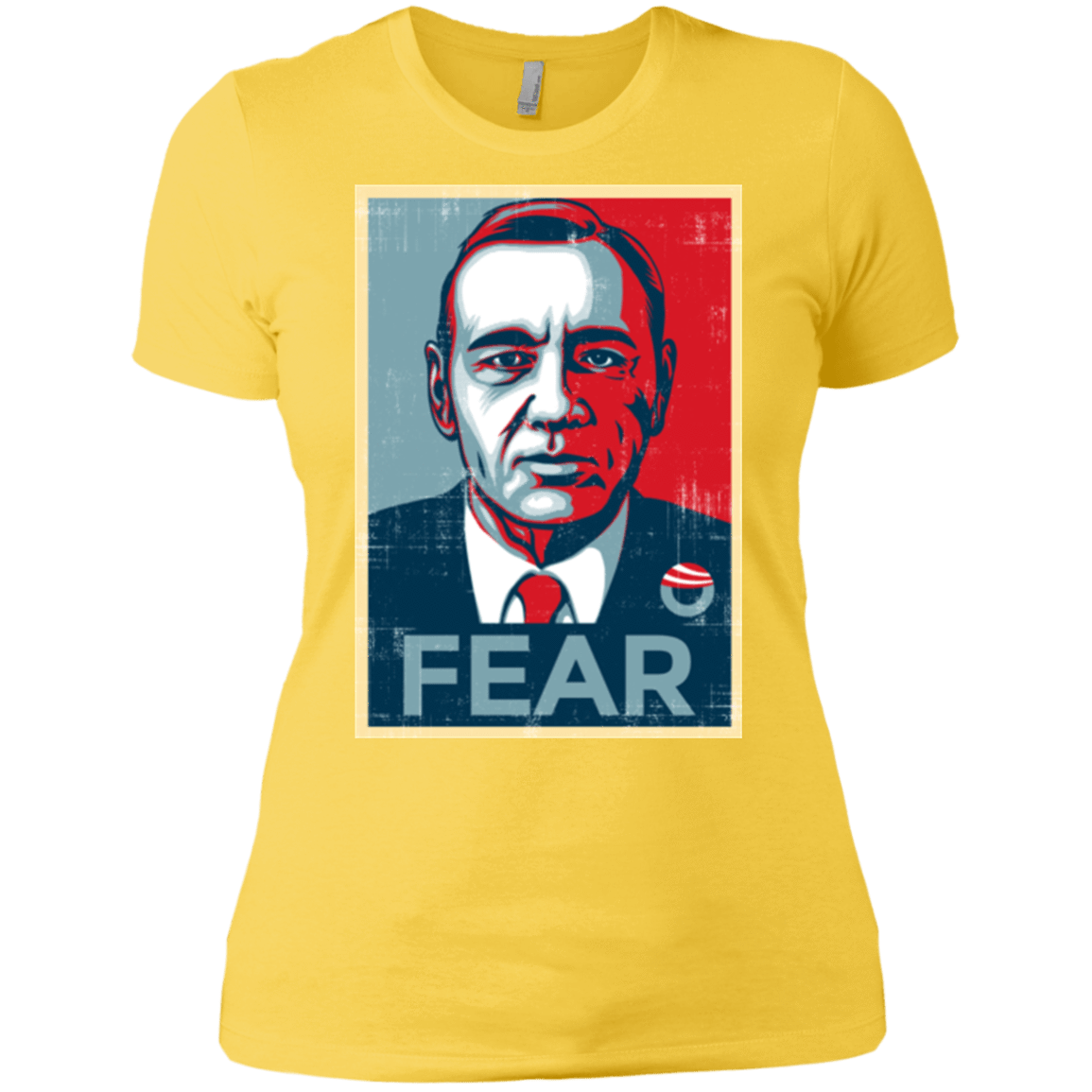 T-Shirts Vibrant Yellow / X-Small fear Women's Premium T-Shirt