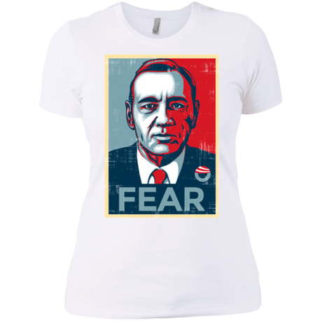 T-Shirts White / X-Small fear Women's Premium T-Shirt
