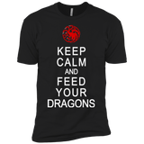 T-Shirts Black / YXS Feed dragons Boys Premium T-Shirt