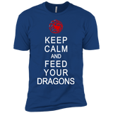 T-Shirts Royal / YXS Feed dragons Boys Premium T-Shirt