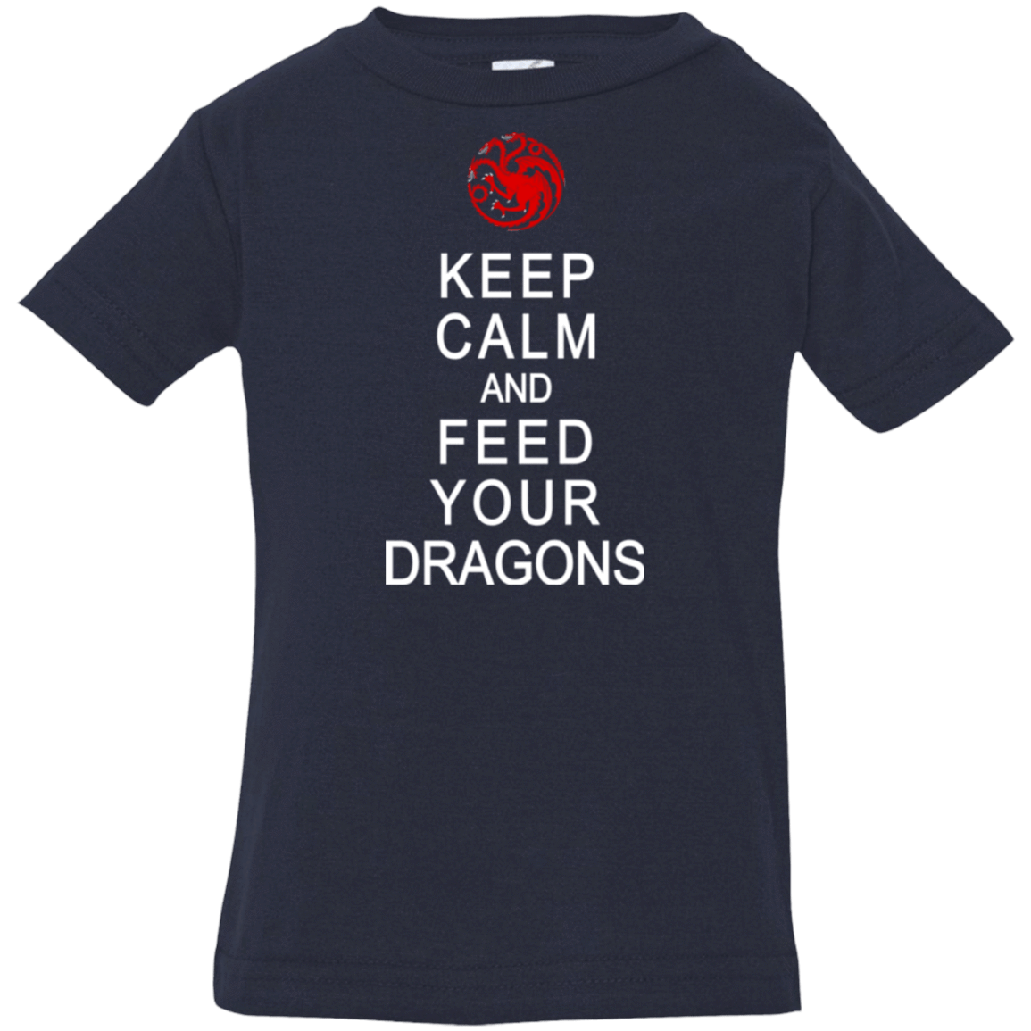 T-Shirts Navy / 6 Months Feed dragons Infant Premium T-Shirt