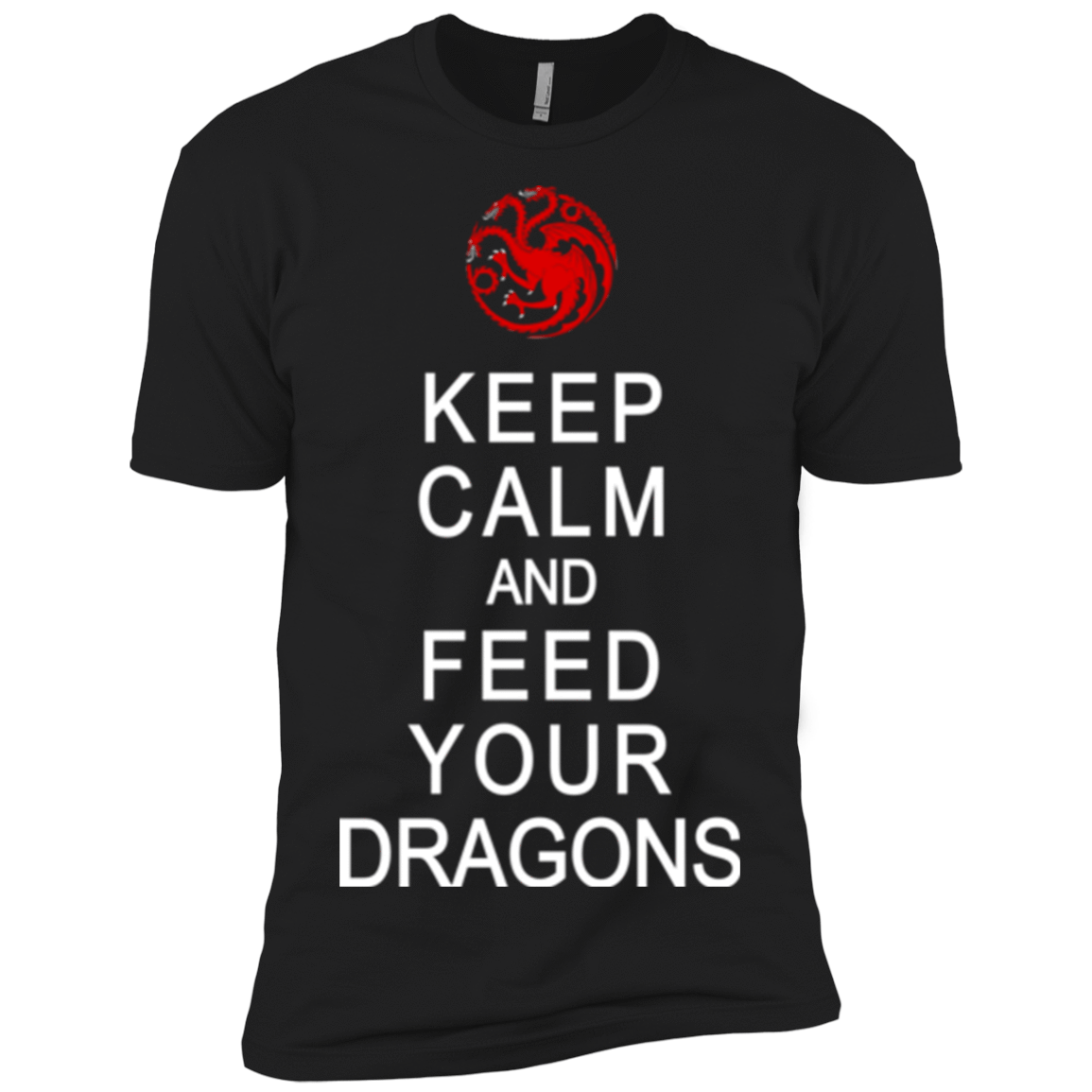 T-Shirts Black / X-Small Feed dragons Men's Premium T-Shirt
