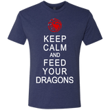 T-Shirts Vintage Navy / Small Feed dragons Men's Triblend T-Shirt