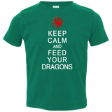 T-Shirts Kelly / 2T Feed dragons Toddler Premium T-Shirt