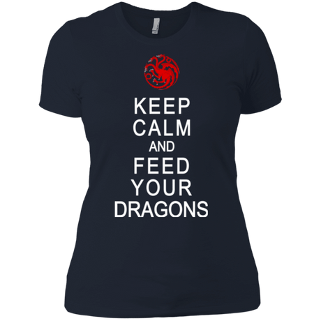 T-Shirts Midnight Navy / X-Small Feed dragons Women's Premium T-Shirt