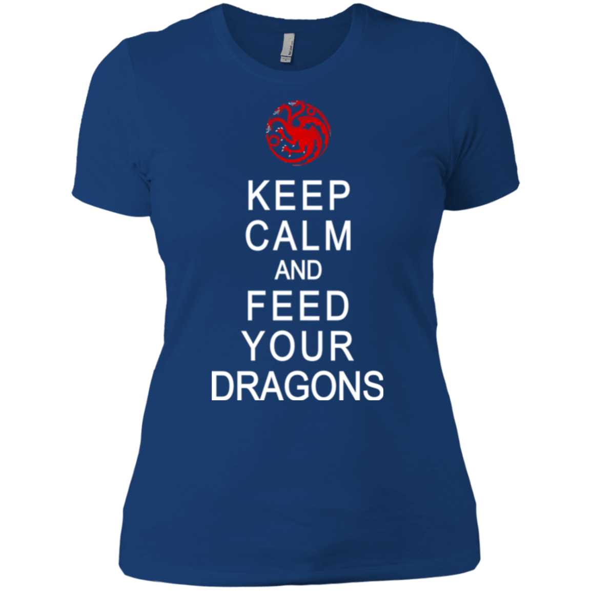 T-Shirts Royal / X-Small Feed dragons Women's Premium T-Shirt