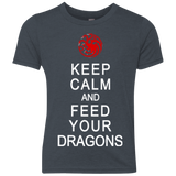 T-Shirts Vintage Navy / YXS Feed dragons Youth Triblend T-Shirt