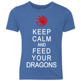 T-Shirts Vintage Royal / YXS Feed dragons Youth Triblend T-Shirt
