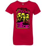 T-Shirts Red / YXS Feel The Force Girls Premium T-Shirt