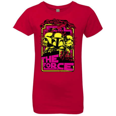 T-Shirts Red / YXS Feel The Force Girls Premium T-Shirt