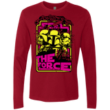 T-Shirts Cardinal / Small Feel The Force Men's Premium Long Sleeve