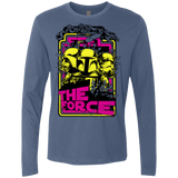 T-Shirts Indigo / Small Feel The Force Men's Premium Long Sleeve