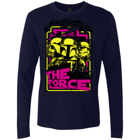 T-Shirts Midnight Navy / Small Feel The Force Men's Premium Long Sleeve