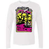 T-Shirts White / Small Feel The Force Men's Premium Long Sleeve