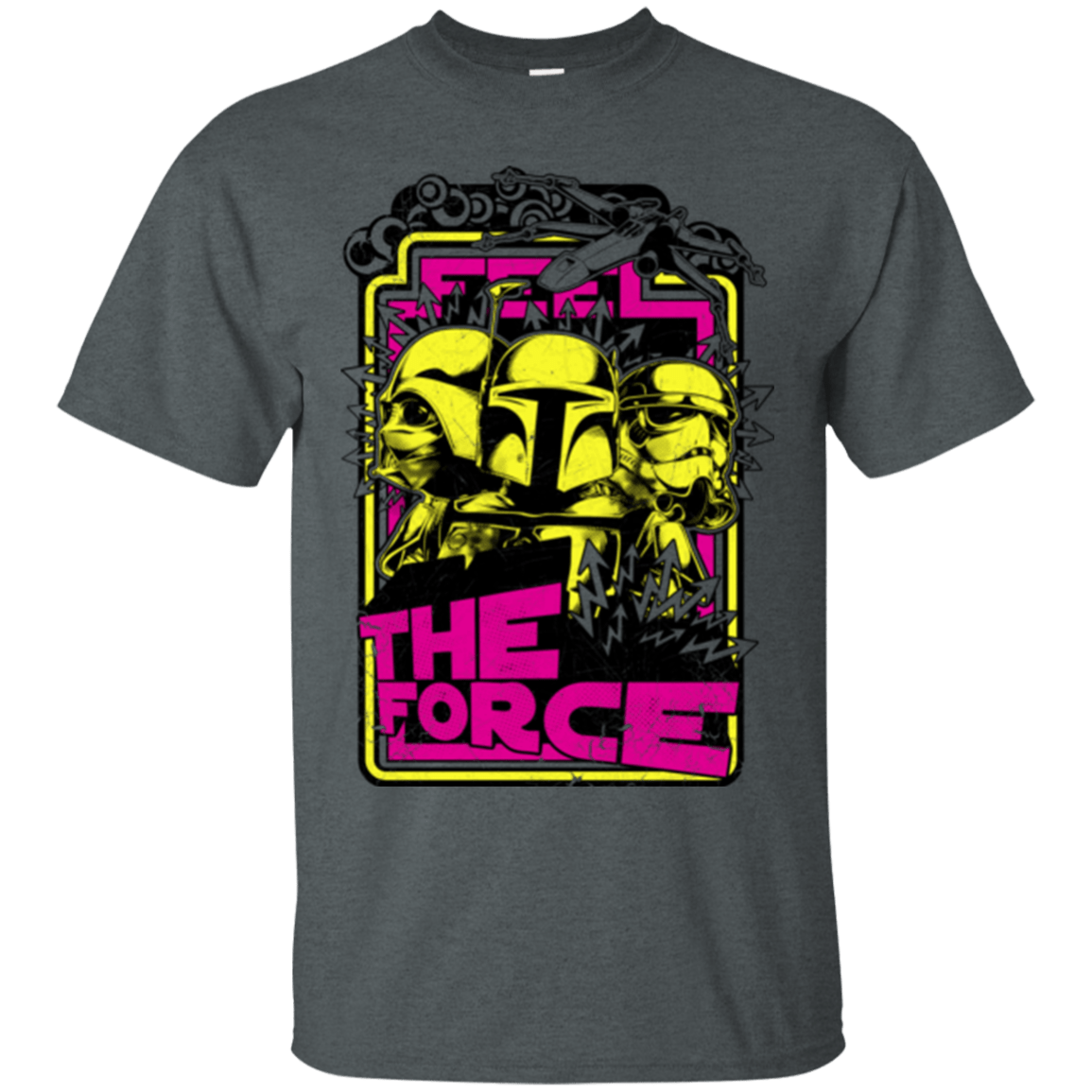 T-Shirts Dark Heather / Small Feel The Force T-Shirt
