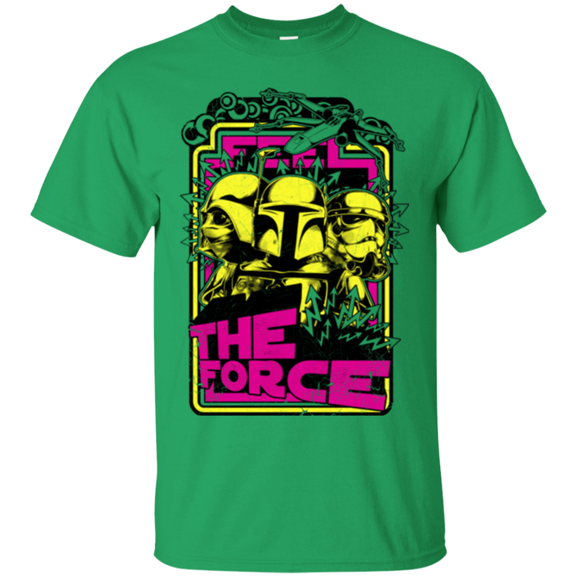 T-Shirts Irish Green / Small Feel The Force T-Shirt