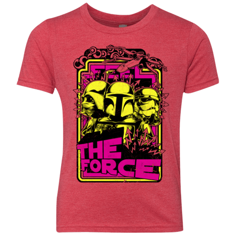 T-Shirts Vintage Red / YXS Feel The Force Youth Triblend T-Shirt
