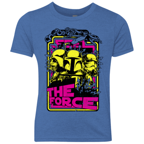 T-Shirts Vintage Royal / YXS Feel The Force Youth Triblend T-Shirt