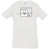 T-Shirts White / 6 Months Feline Flip Infant Premium T-Shirt