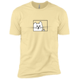 T-Shirts Banana Cream / X-Small Feline Flip Men's Premium T-Shirt