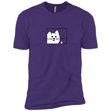 T-Shirts Purple Rush/ / X-Small Feline Flip Men's Premium T-Shirt