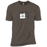 T-Shirts Warm Grey / X-Small Feline Flip Men's Premium T-Shirt