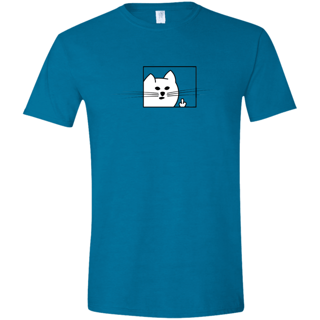 T-Shirts Antique Sapphire / S Feline Flip Men's Semi-Fitted Softstyle