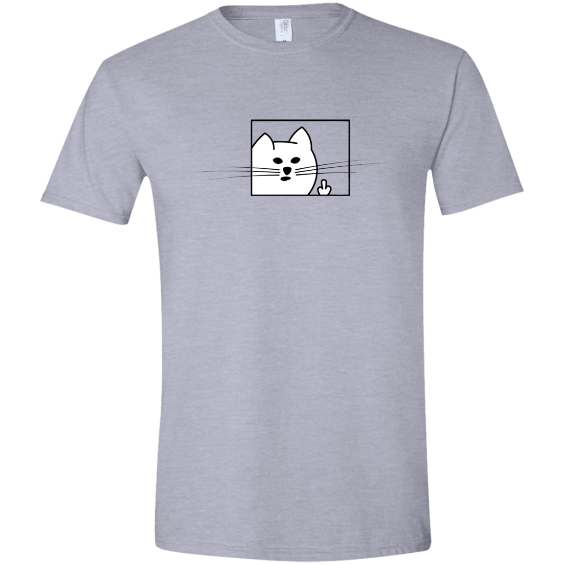 T-Shirts Sport Grey / X-Small Feline Flip Men's Semi-Fitted Softstyle