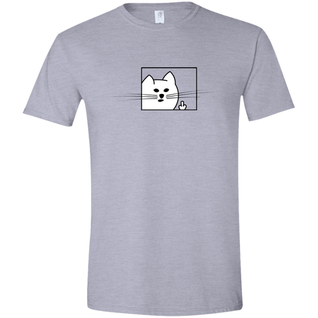 T-Shirts Sport Grey / X-Small Feline Flip Men's Semi-Fitted Softstyle