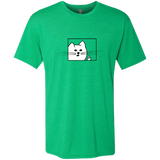 T-Shirts Envy / S Feline Flip Men's Triblend T-Shirt