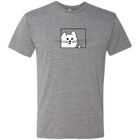 T-Shirts Premium Heather / S Feline Flip Men's Triblend T-Shirt