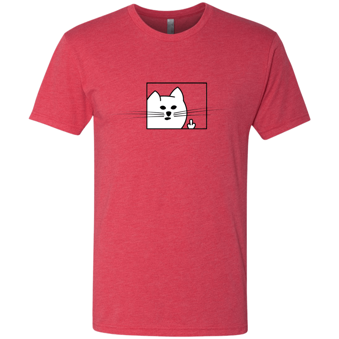 T-Shirts Vintage Red / S Feline Flip Men's Triblend T-Shirt