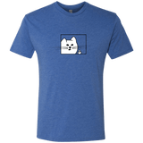 T-Shirts Vintage Royal / S Feline Flip Men's Triblend T-Shirt