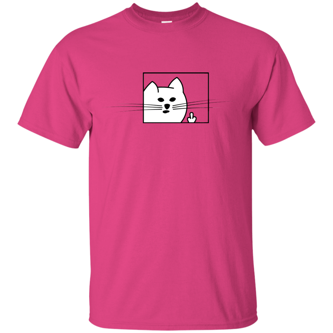 T-Shirts Heliconia / S Feline Flip T-Shirt