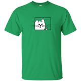 T-Shirts Irish Green / S Feline Flip T-Shirt