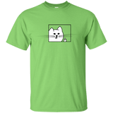 T-Shirts Lime / S Feline Flip T-Shirt
