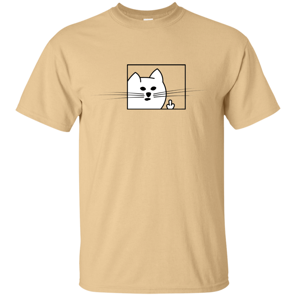 T-Shirts Vegas Gold / S Feline Flip T-Shirt