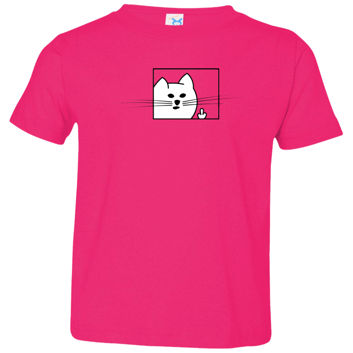 T-Shirts Hot Pink / 2T Feline Flip Toddler Premium T-Shirt